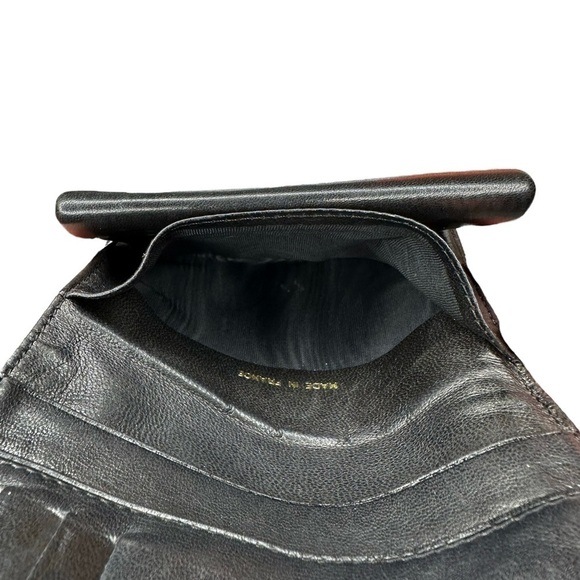 CHANEL Black Pebbled Leather Wallet - Picture 12 of 16